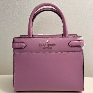 NWT Kate Spade Staci Small Satchel in Pink